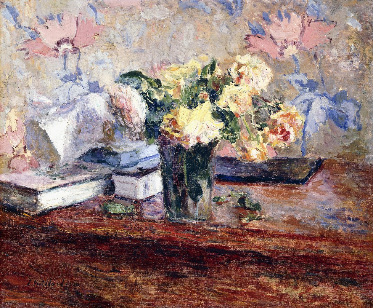 Asetelma, n. 1905-1910 tekijältä Edouard Vuillard