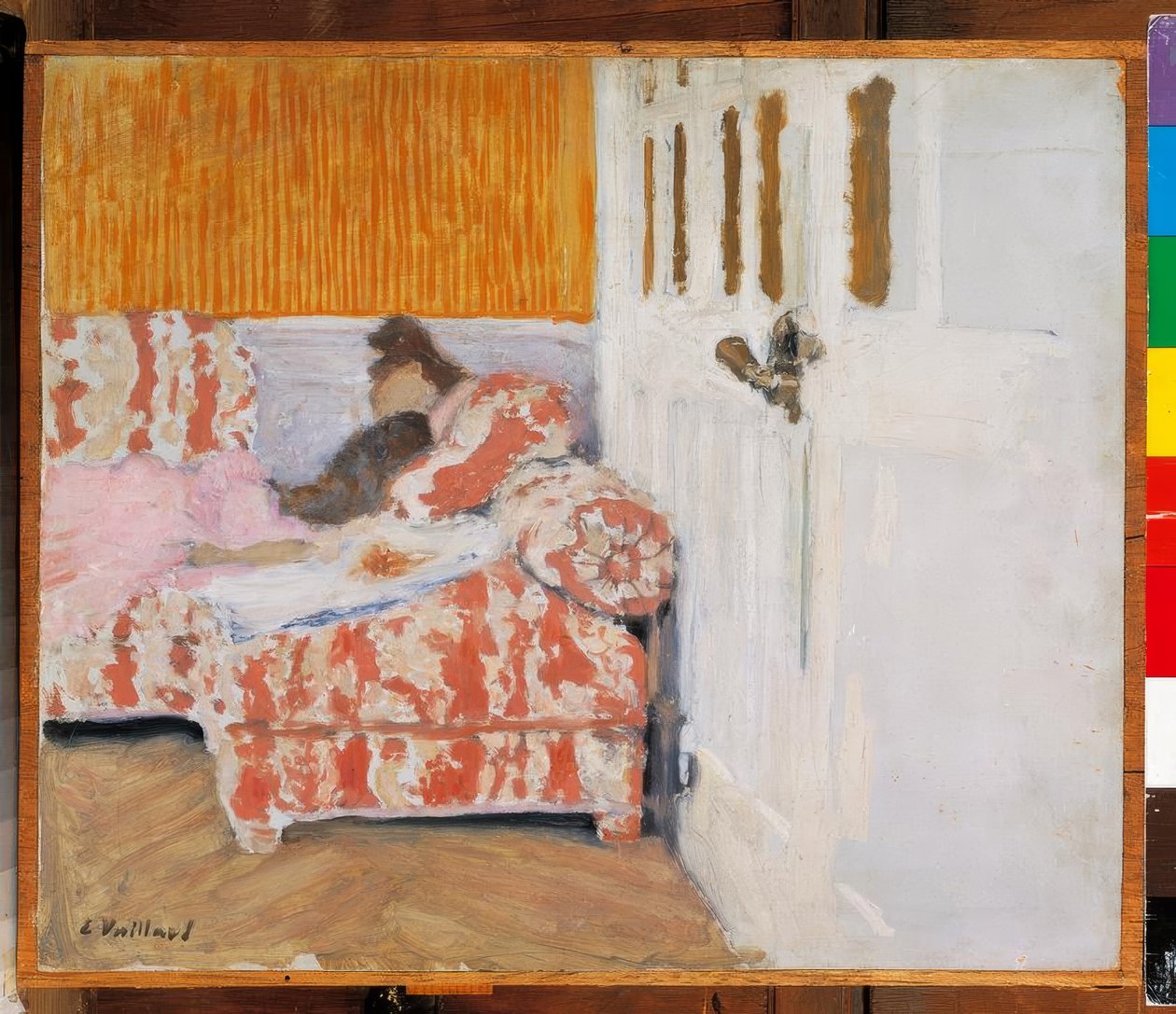 Sur le sohva (La chambre blanche) tekijältä Edouard Vuillard