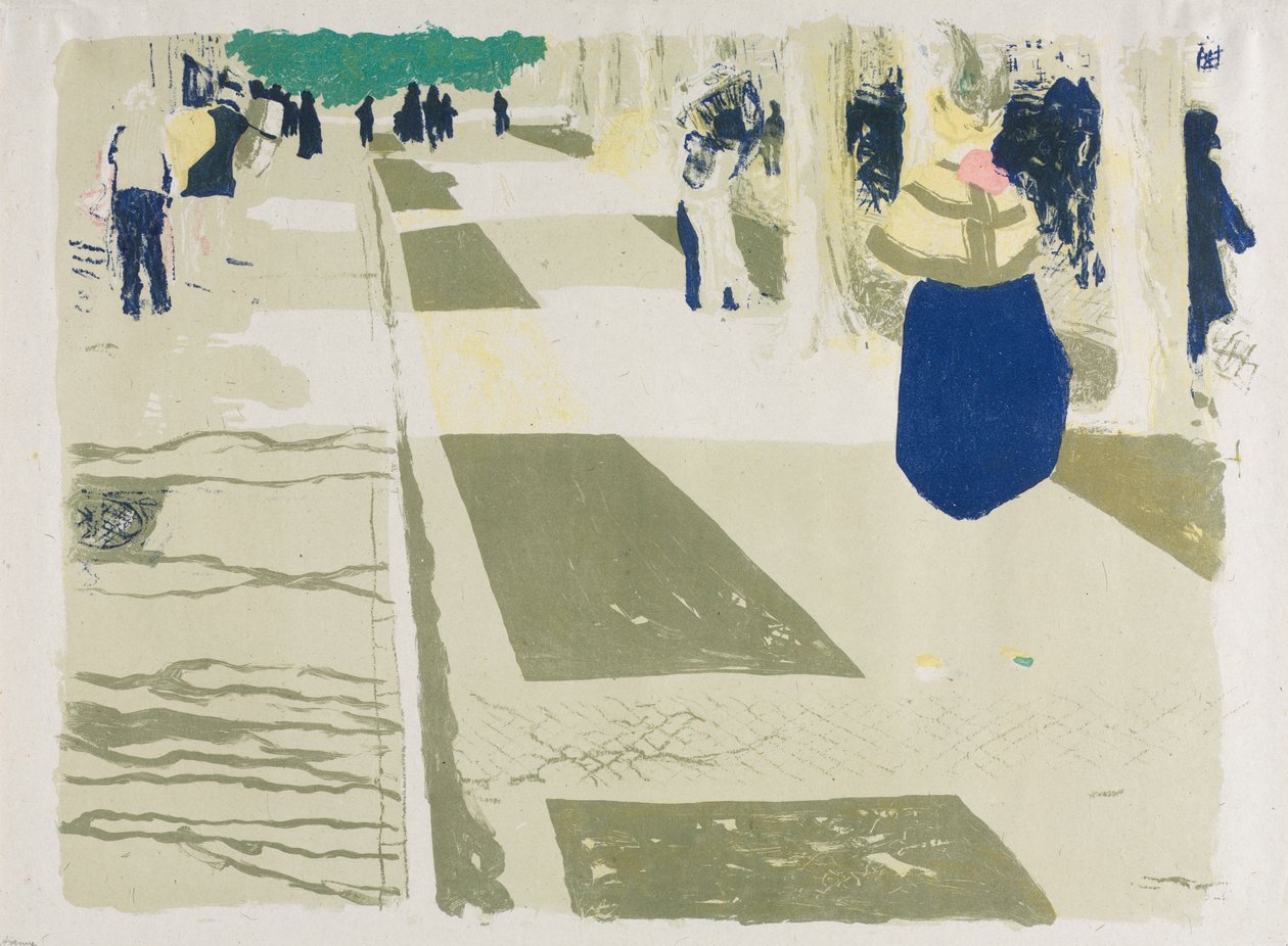 Avenue tekijältä Edouard Vuillard