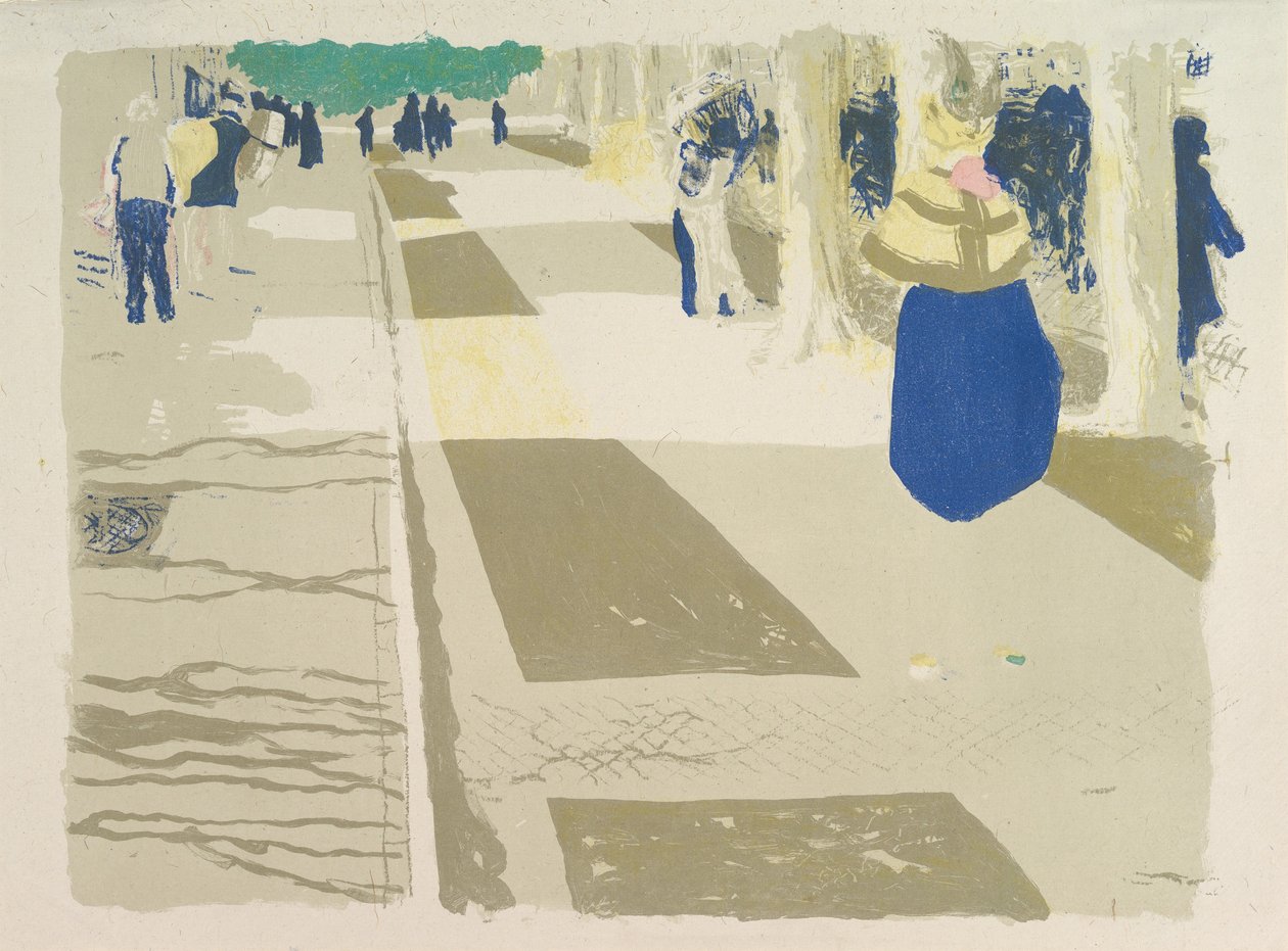 The Avenue, sarjasta Maisemat ja sisätilat tekijältä Edouard Vuillard