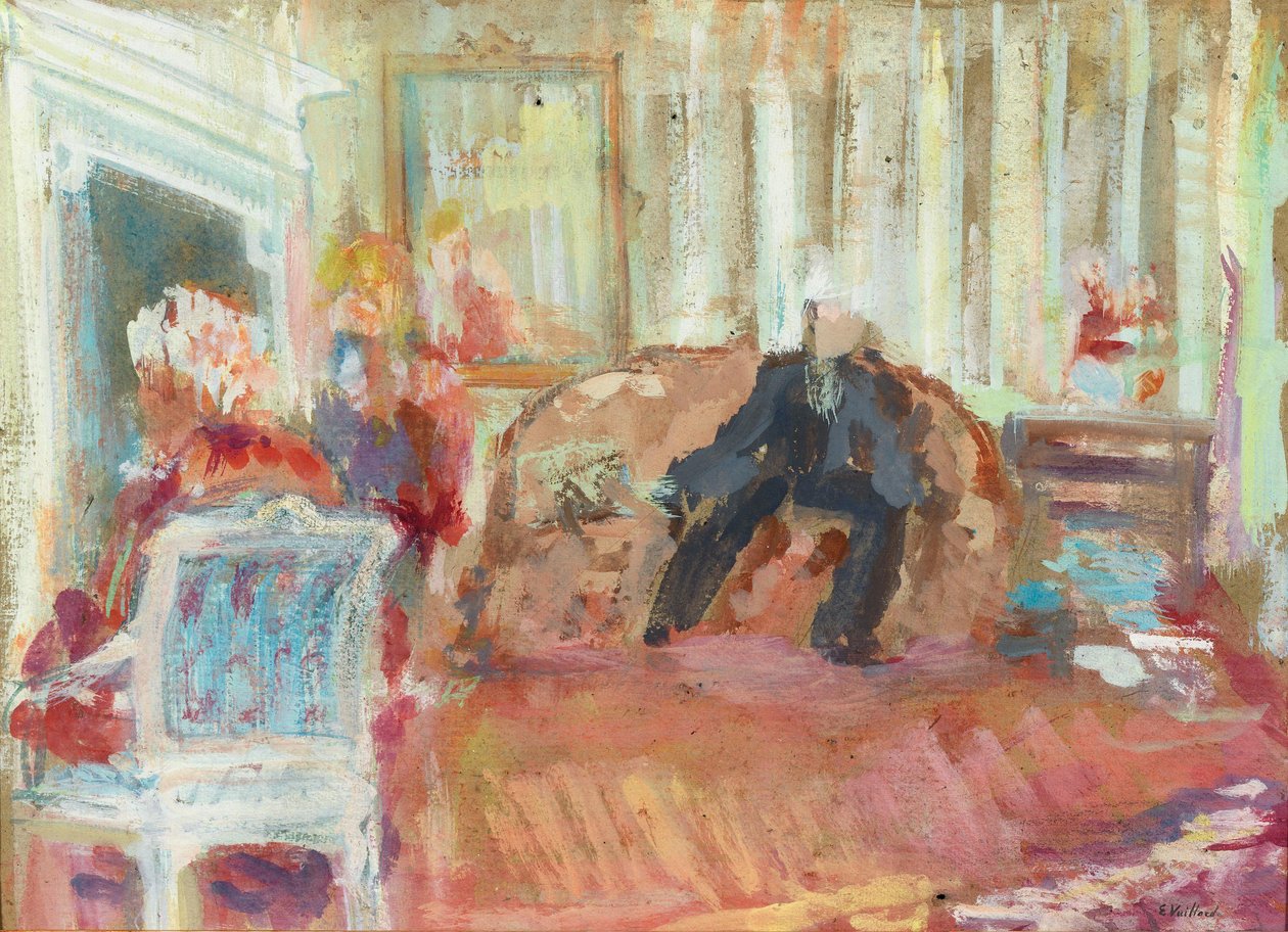 Die Wohnung der Hessels, Rue de Rivoli, Paris tekijältä Edouard Vuillard