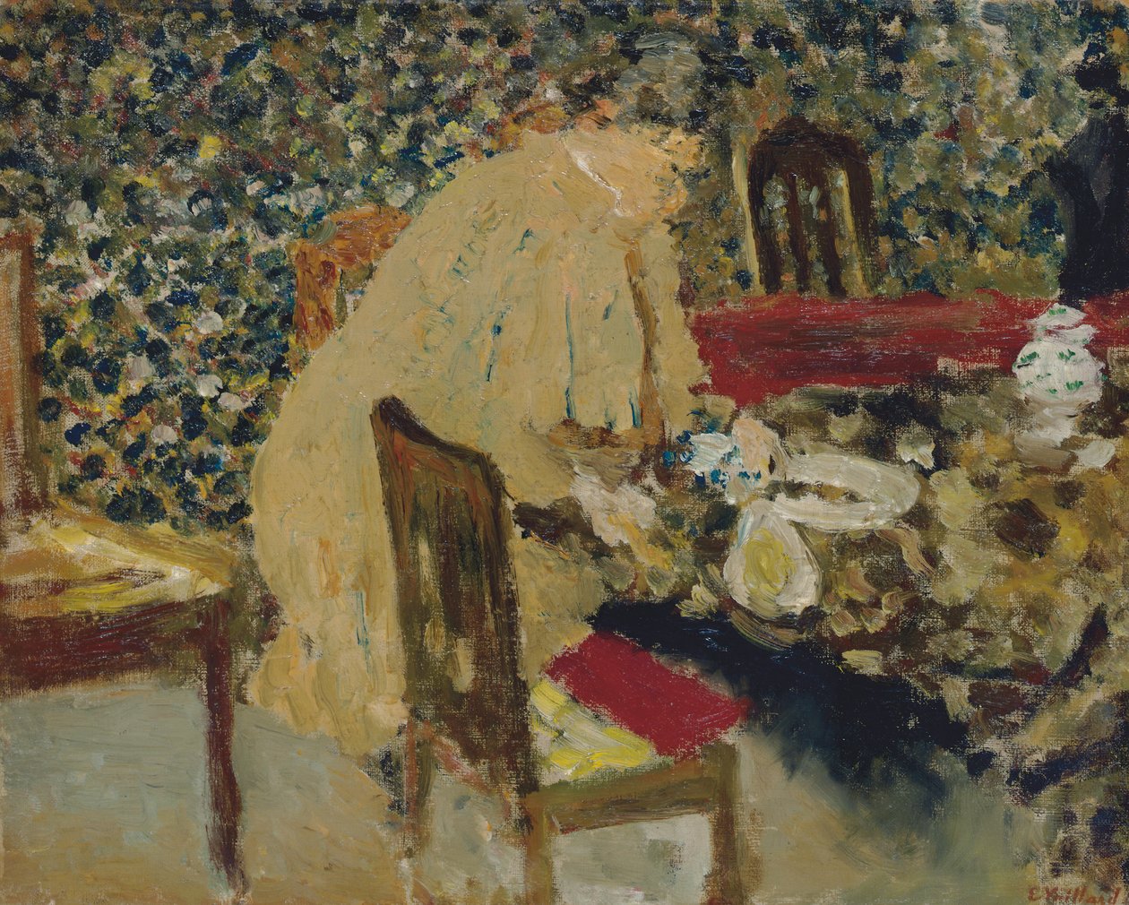 Lounas; Lounas, noin 1895 tekijältä Edouard Vuillard