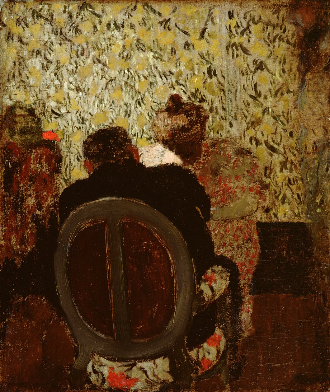 Manikyyri, 1897 (öljy kortille) tekijältä Edouard Vuillard
