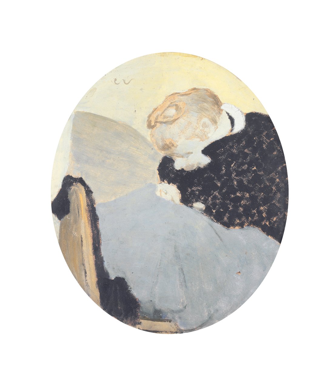The Mender, 1891-92 tekijältä Edouard Vuillard