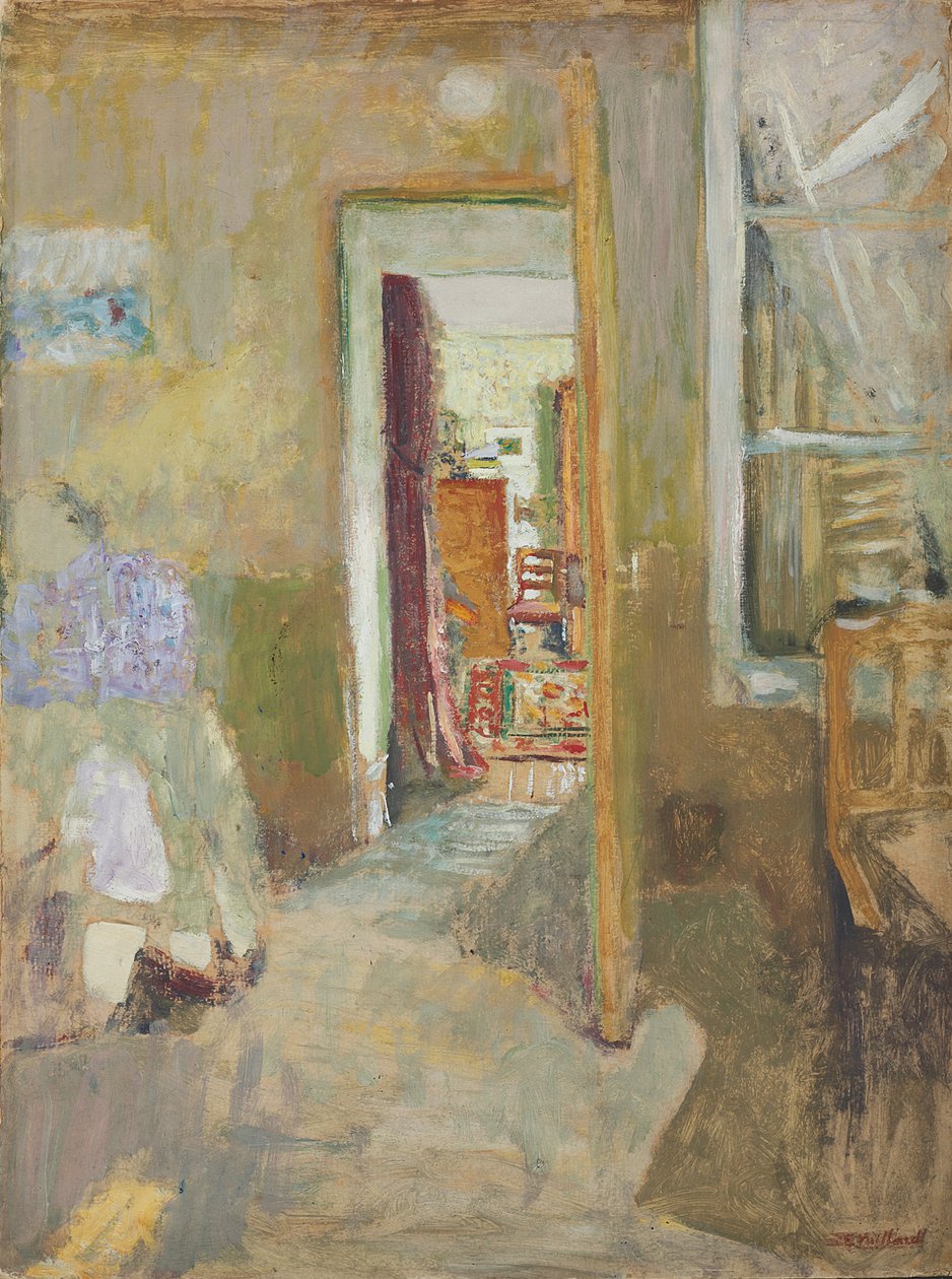Avoin ovi, c. 1902-1903 tekijältä Edouard Vuillard