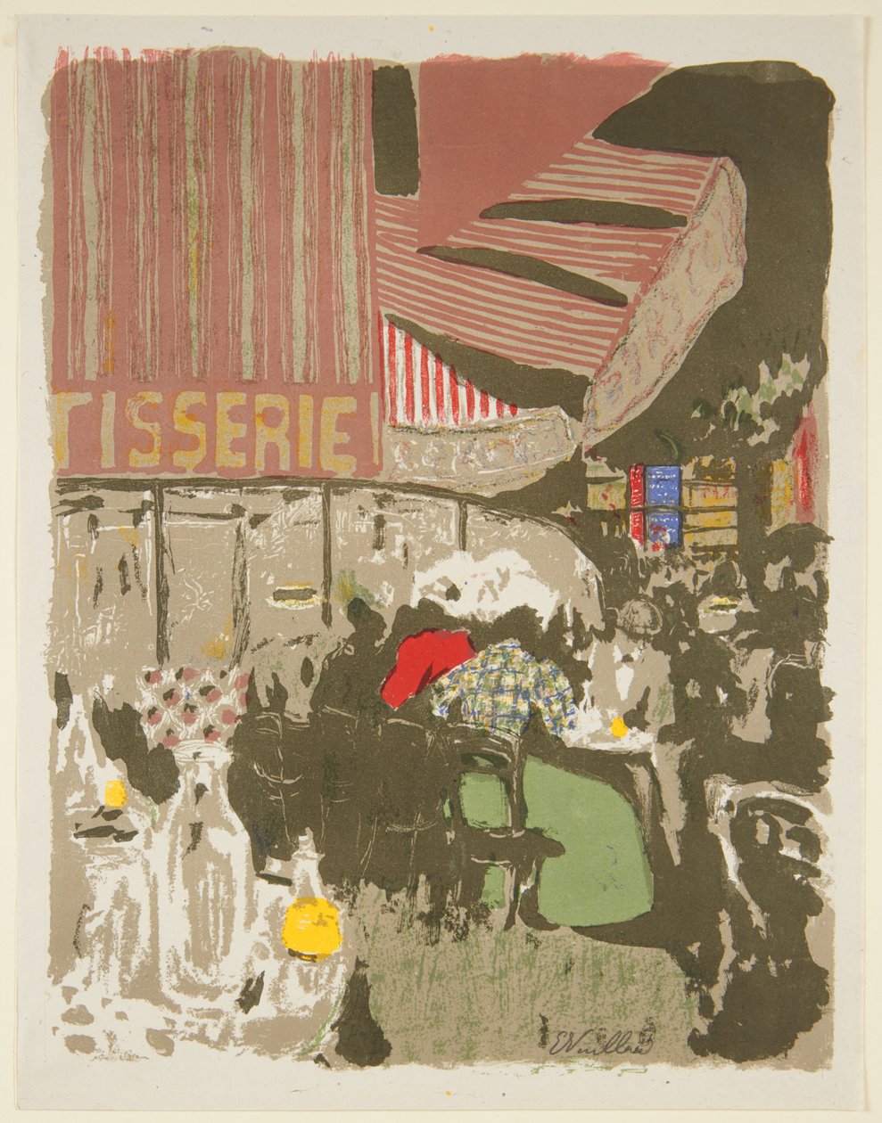 Die Konditorei tekijältä Edouard Vuillard