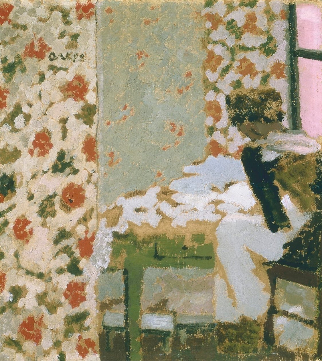 Die Näherin tekijältä Edouard Vuillard