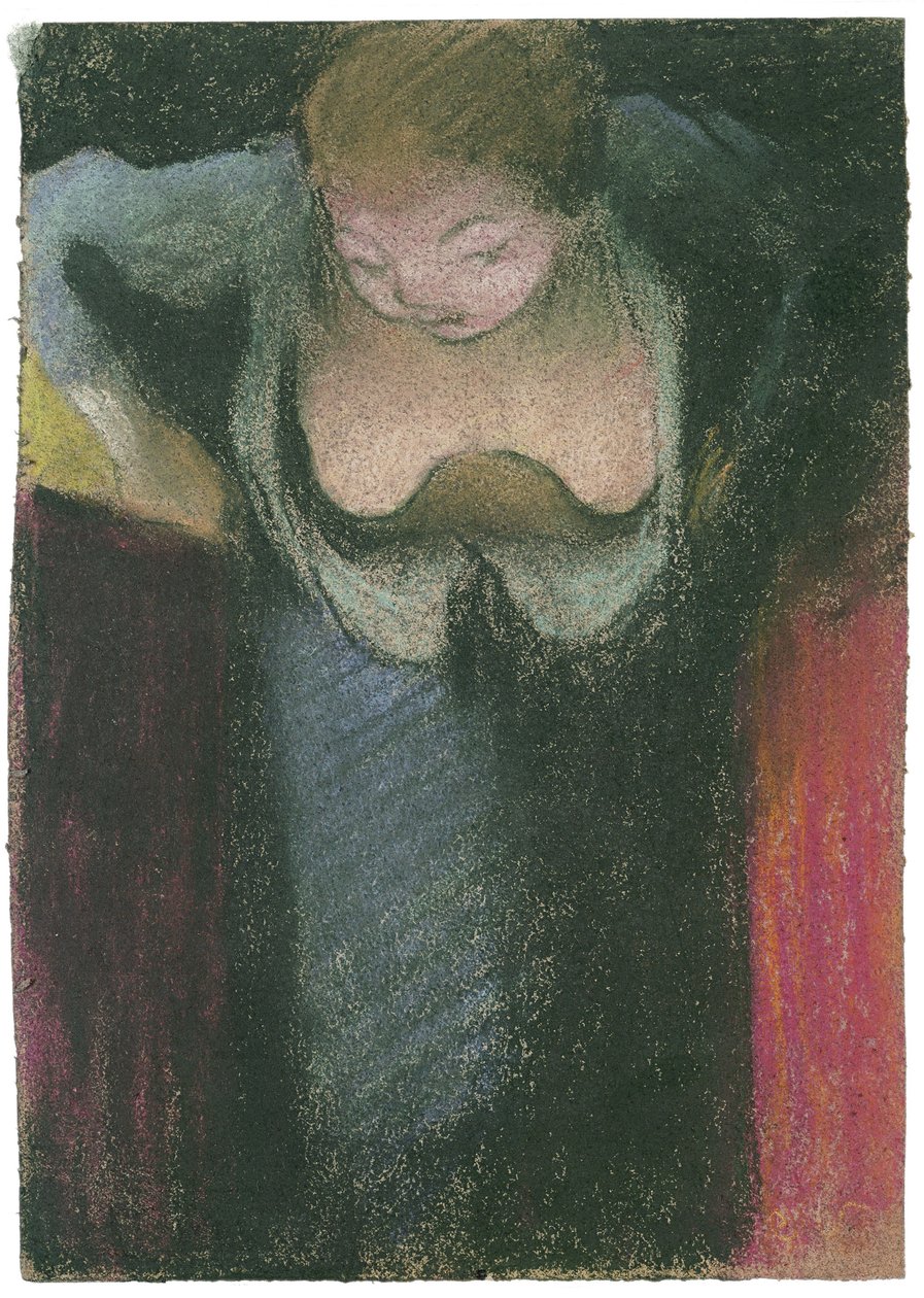 Laulaja, 1891-1892 tekijältä Edouard Vuillard