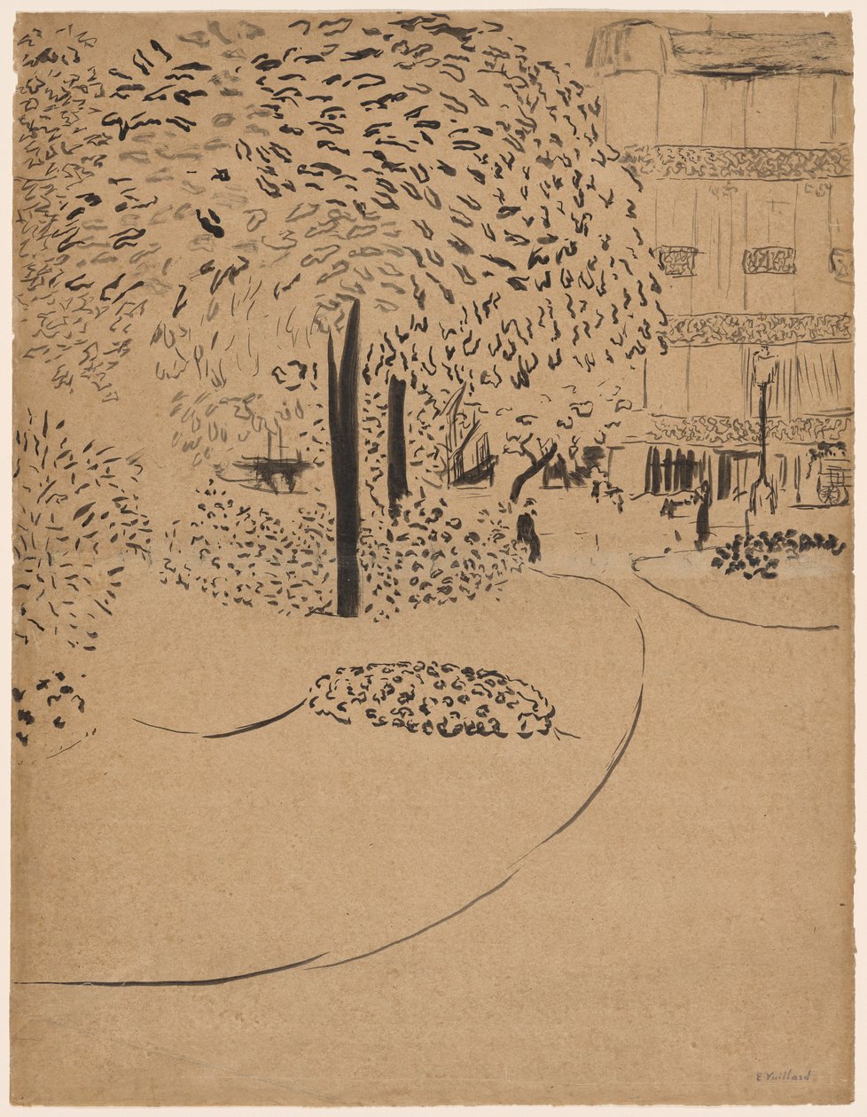 Neliö tekijältä Edouard Vuillard