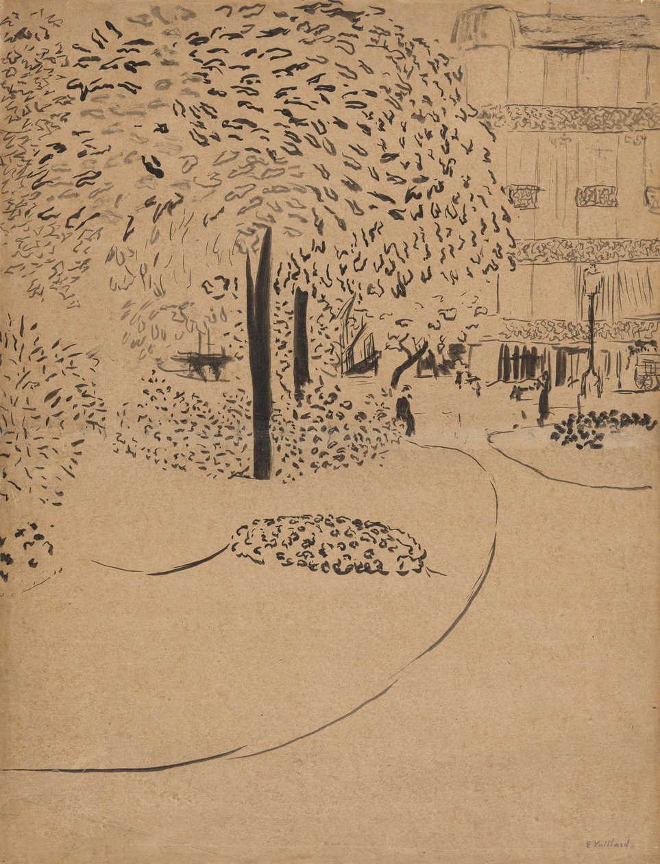 Aukio, 1910. tekijältä Edouard Vuillard