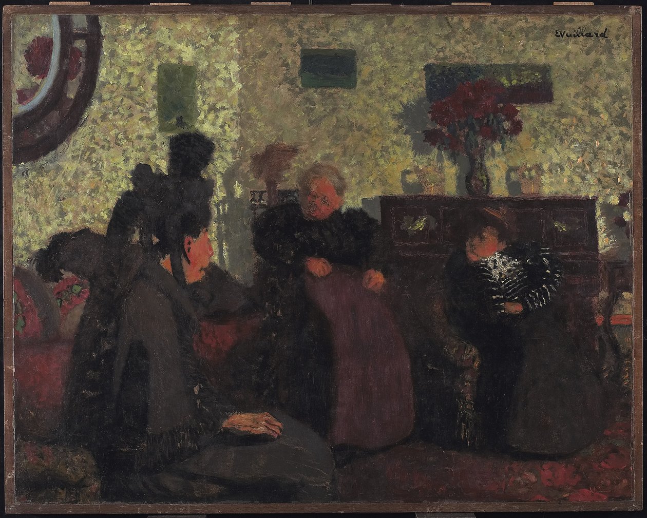 Huonekalut ja erilaiset esineet 1100- ja 1300-luvuilta tekijältä Edouard Vuillard