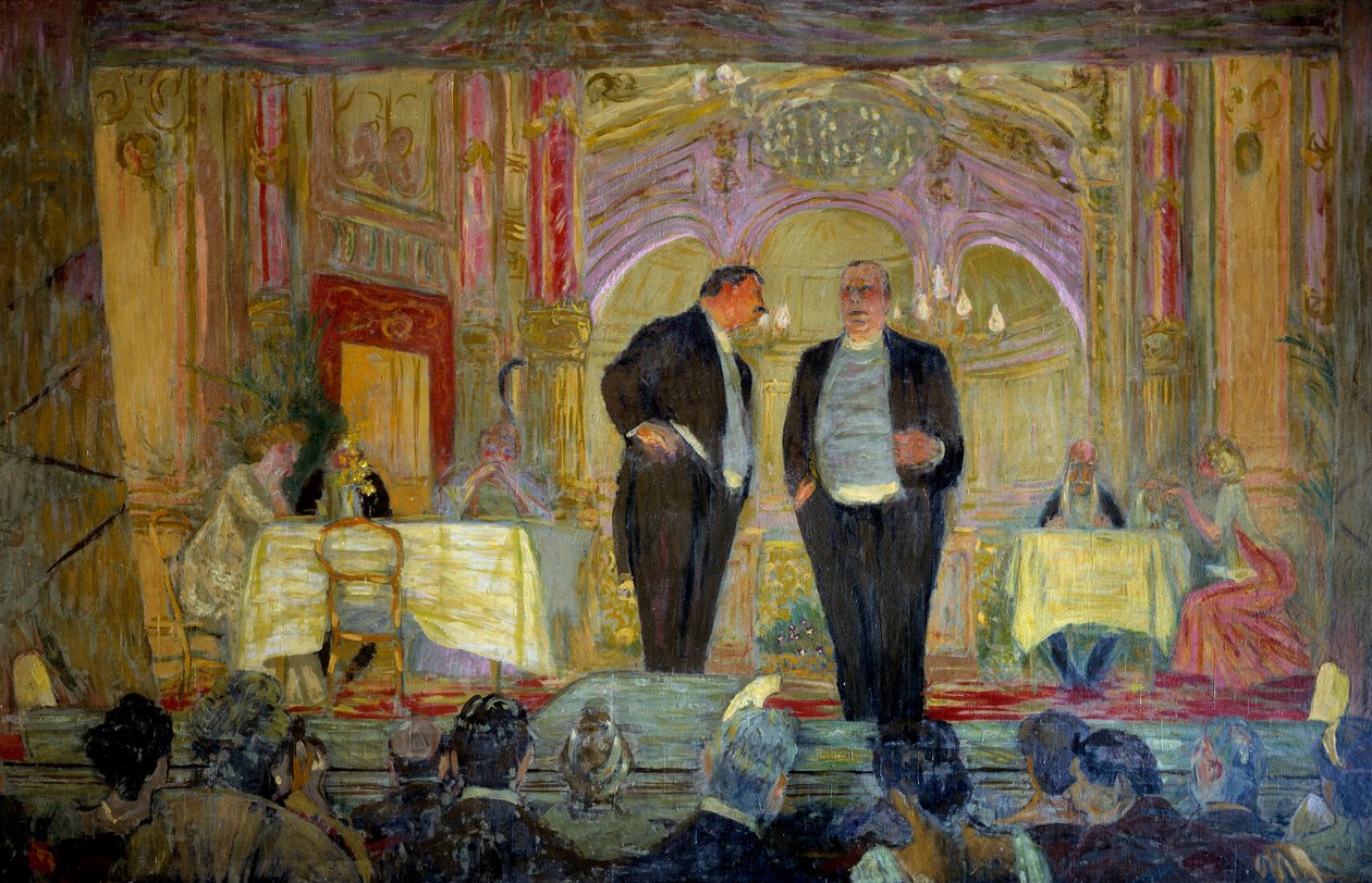 Pieni kahvila, 1900-luku. Pariisi, Champs Elysées