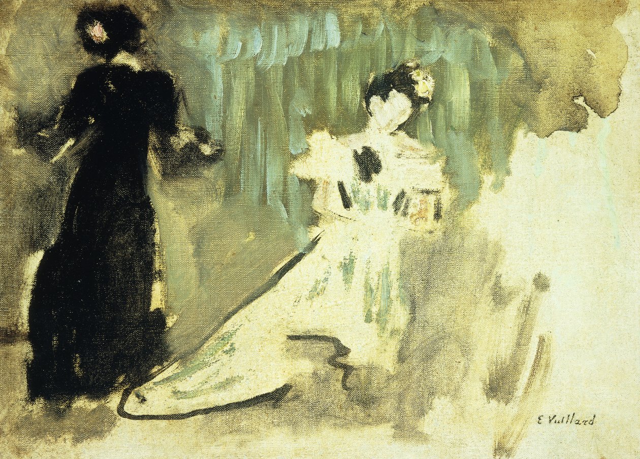 Kaksi naista; Kaksi naista, n. 1905 tekijältä Edouard Vuillard
