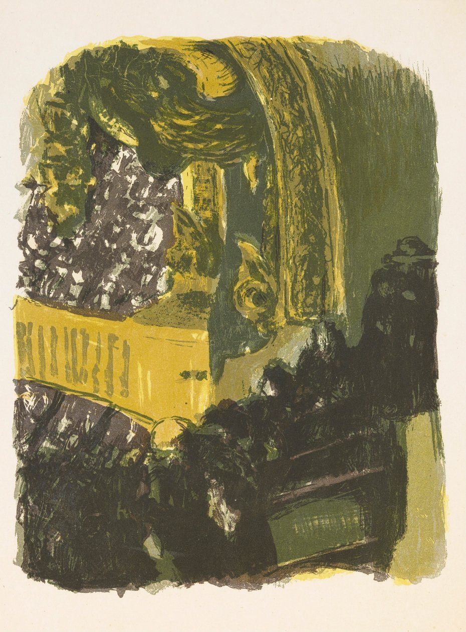 Eine Galerie im Gymnasium tekijältä Edouard Vuillard