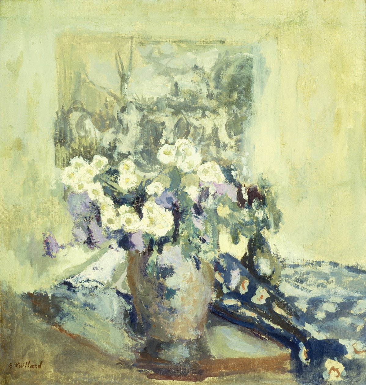Kukkamaljakko, 1906 tekijältä Edouard Vuillard