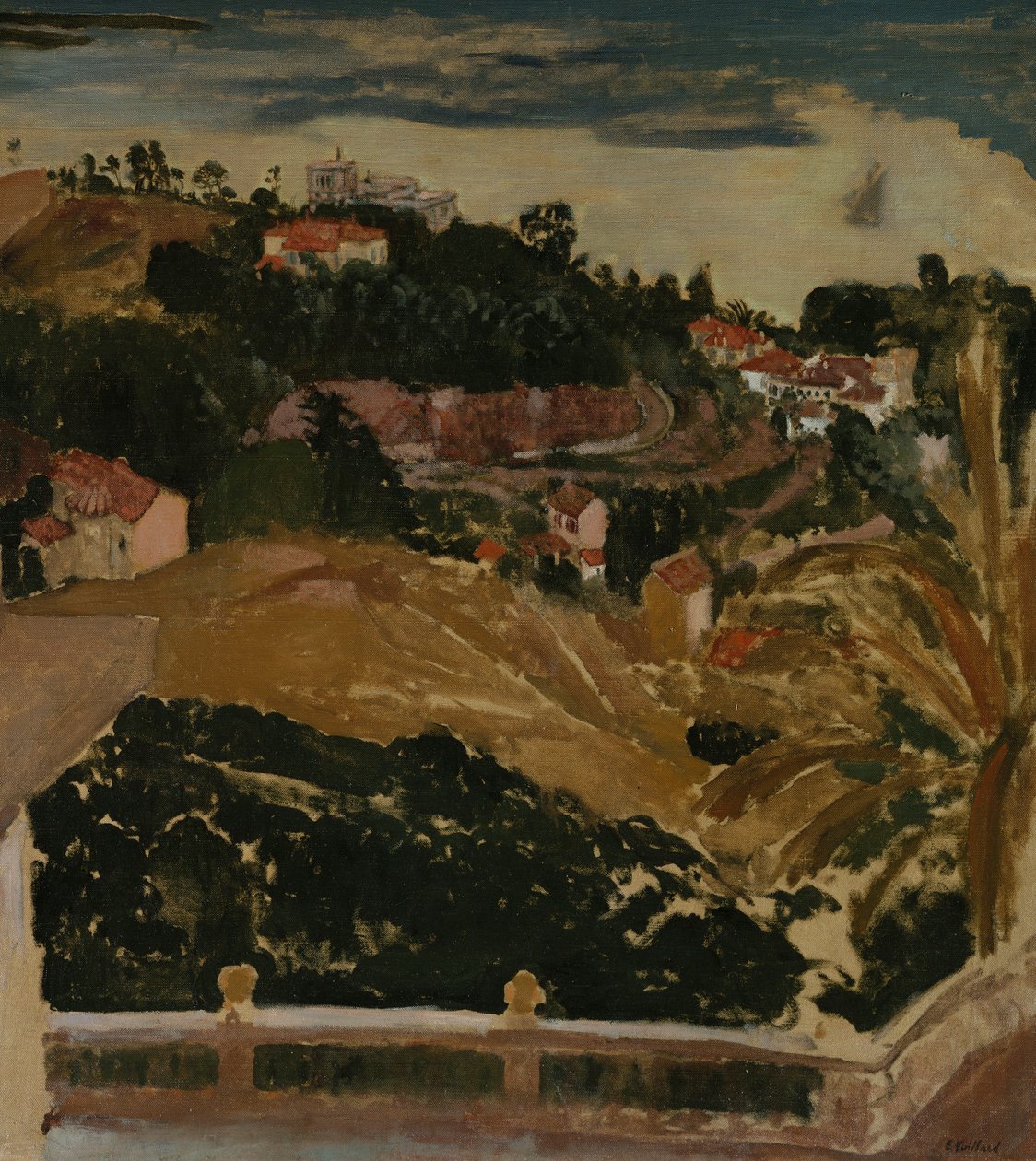 Näkymä Cannesista, n. 1901 tekijältä Edouard Vuillard