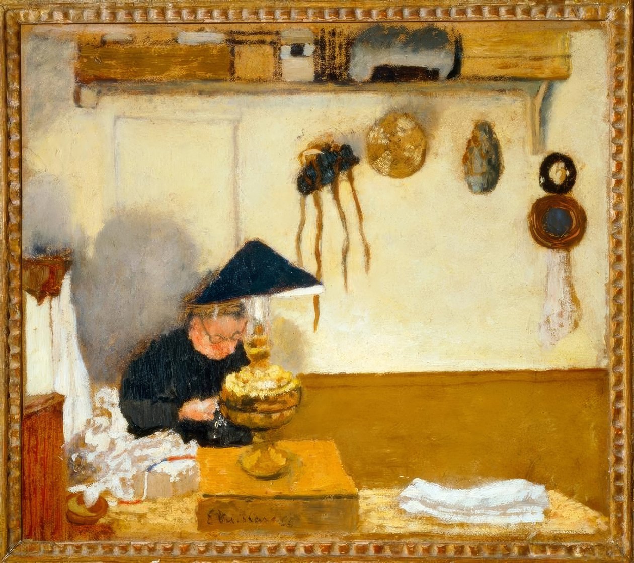 Vuillard, Madame Vuillard Ompelu tekijältä Edouard Vuillard