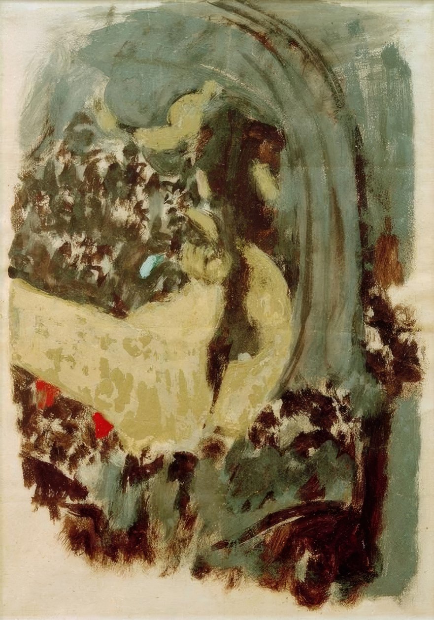 É. Vuillard, Une galerie au Gymnase tekijältä Edouard Vuillard