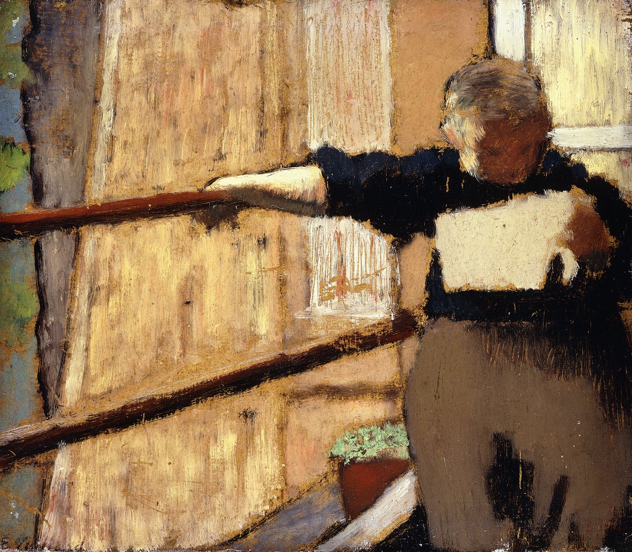 Lukeva nainen tekijältä Edouard Vuillard