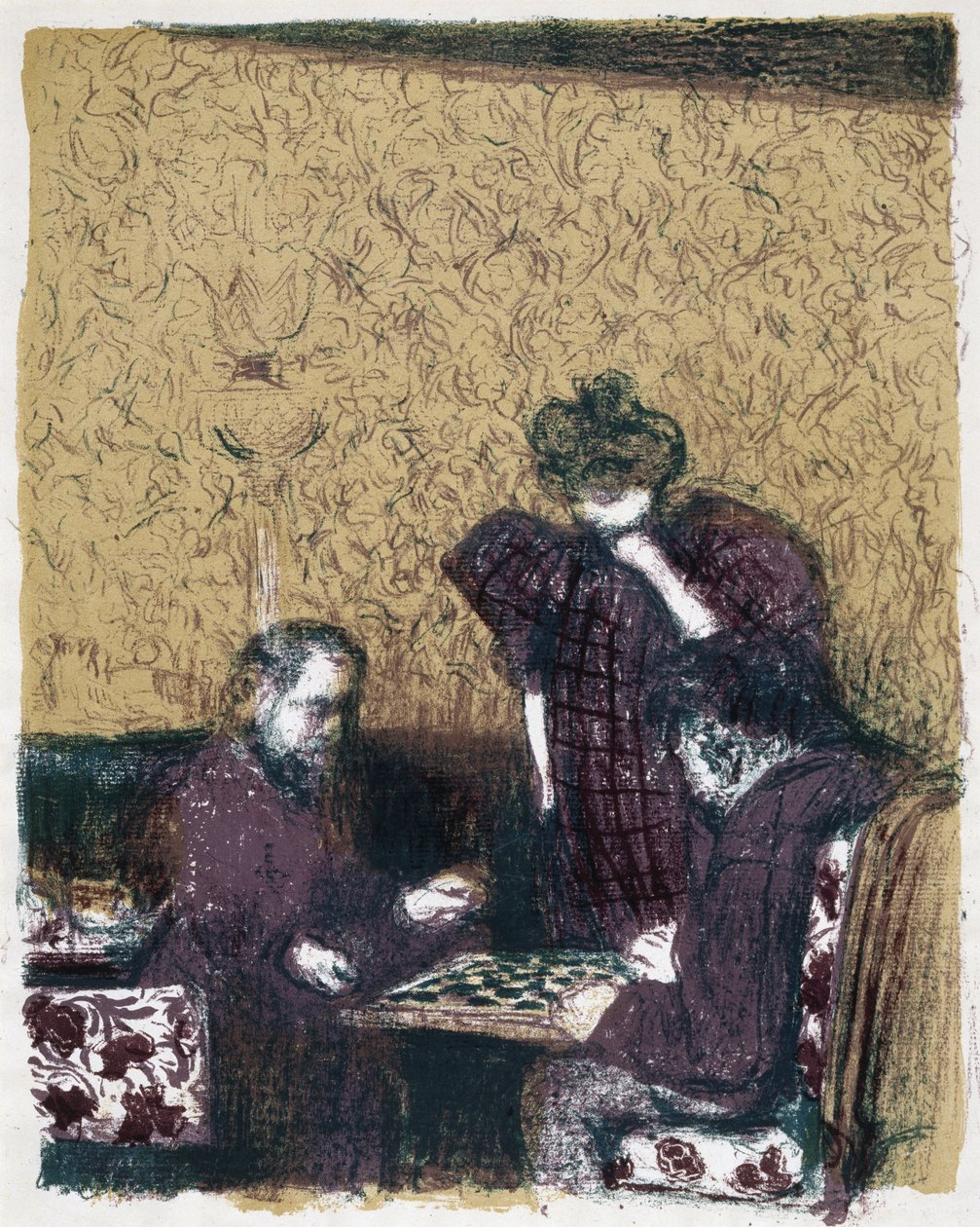 Naiset retkellä tekijältä Edouard Vuillard