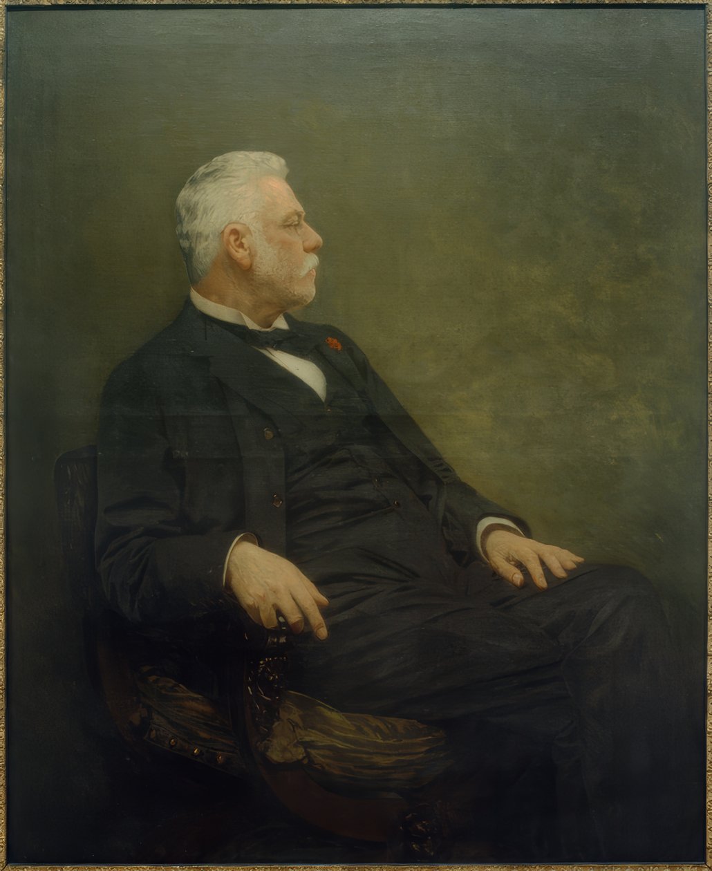 Bildnis Heinrich von Liebieg, 1900 tekijältä Eduard Charlemont