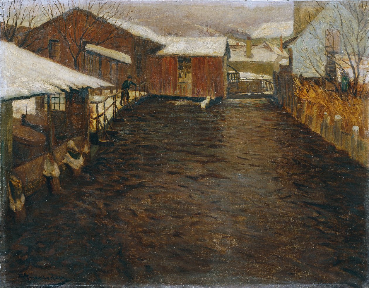 Talvi tekijältä Eduard Ameseder