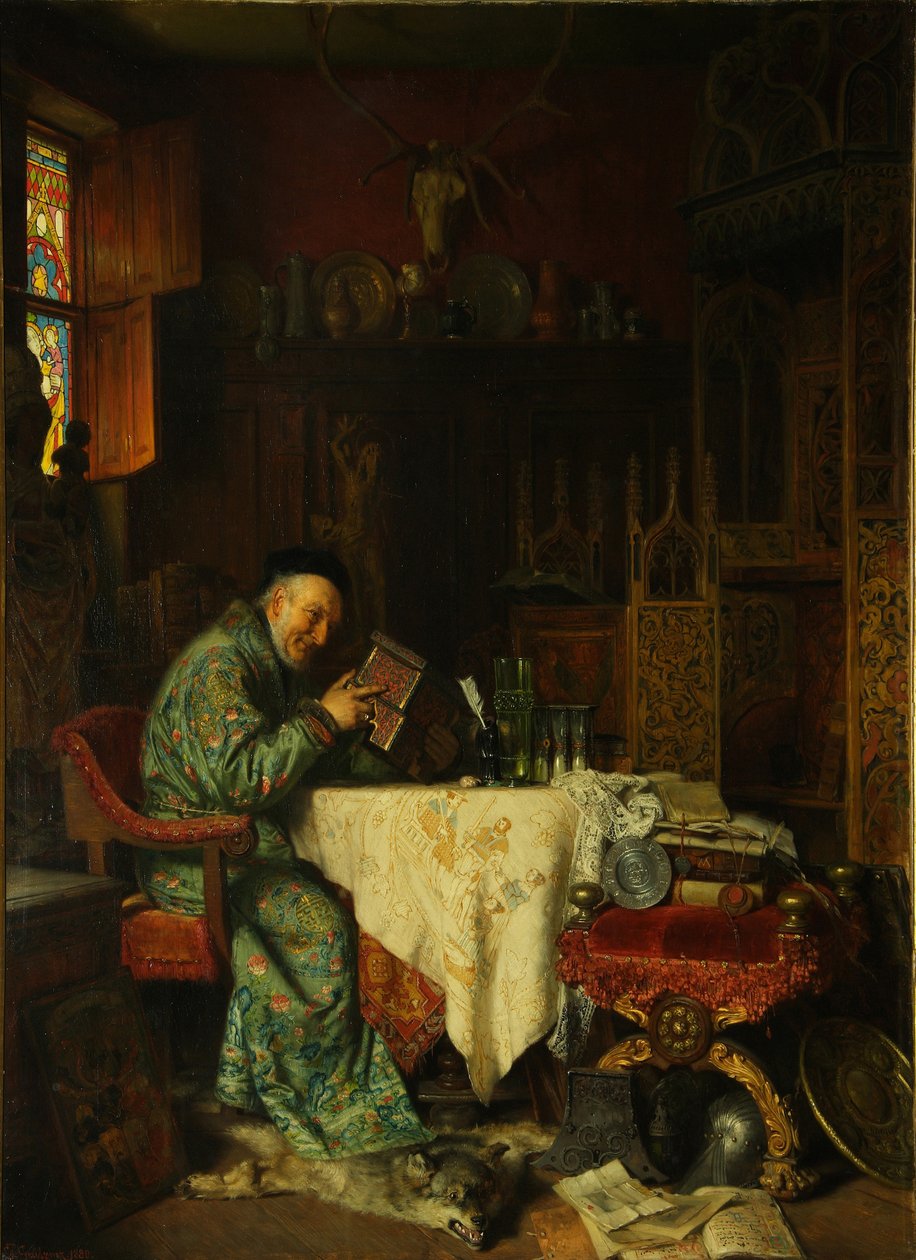 Keräilijä, 1880 tekijältä Eduard Gruetzner von