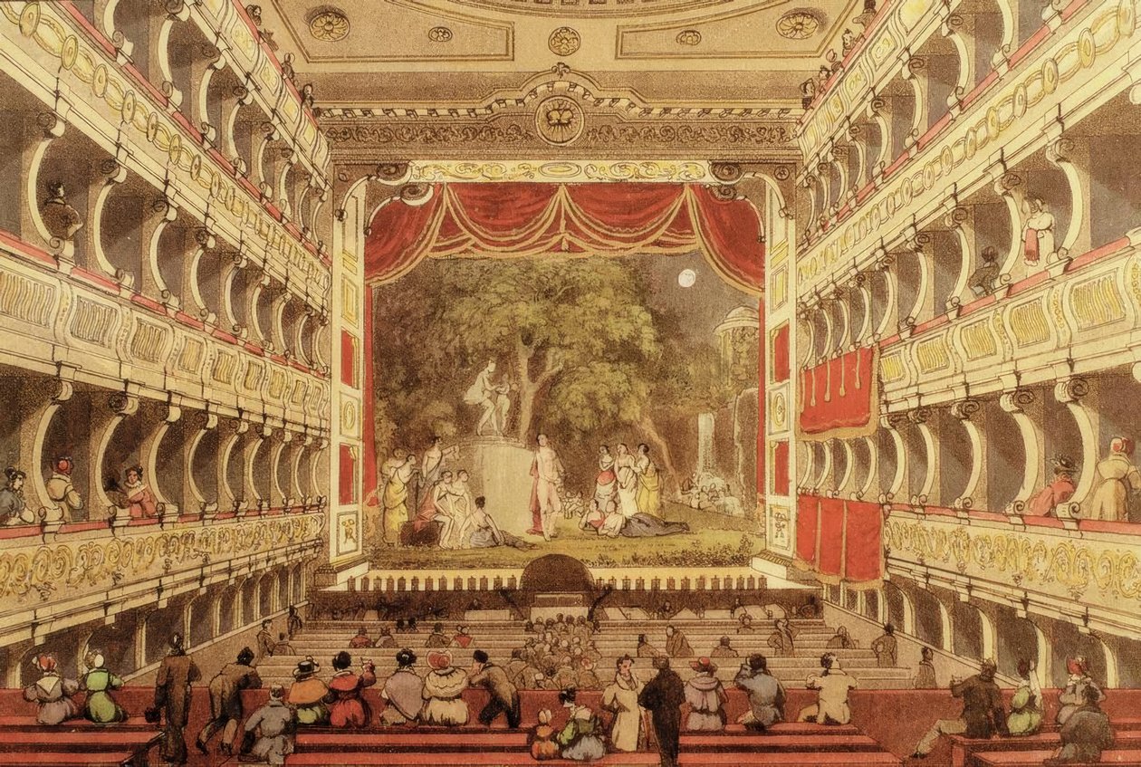 K.K.Hoftheater nächst der Burg tekijältä Eduard Gurk