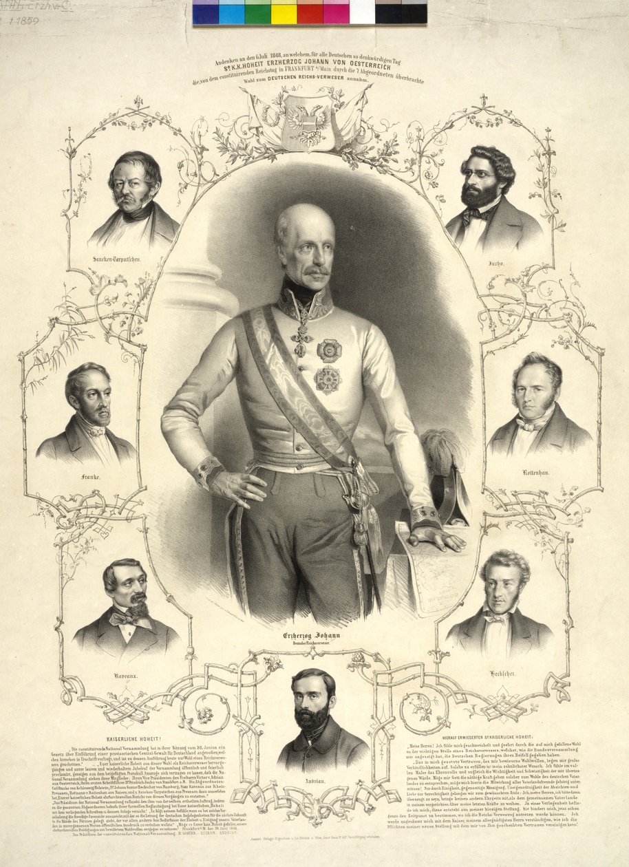 Itävallan arkkiherttua Johann tekijältä Eduard Kaiser