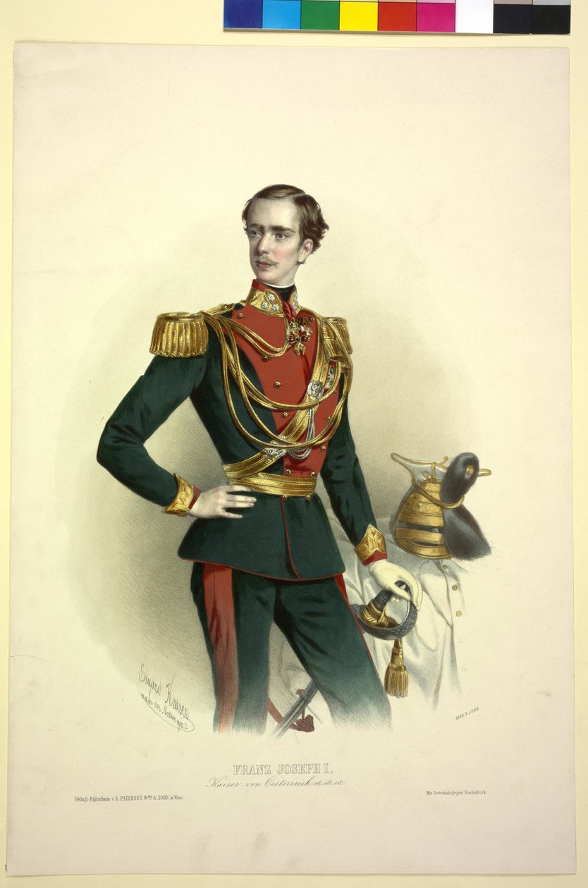 Itävallan keisari Franz Joseph I tekijältä Eduard Kaiser