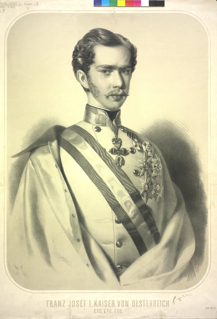 Itävallan keisari Franz Joseph I tekijältä Eduard Kaiser