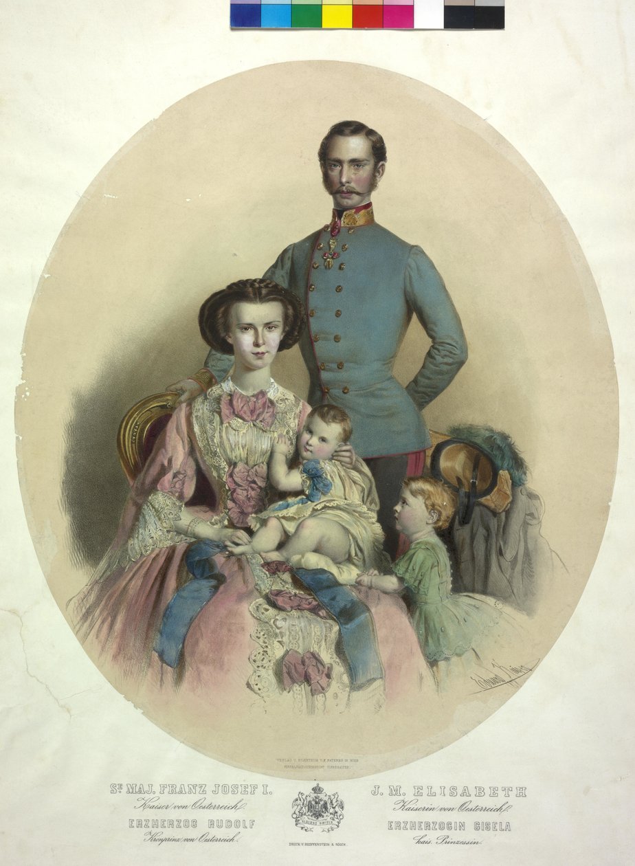 Itävallan keisari Franz Joseph I tekijältä Eduard Kaiser