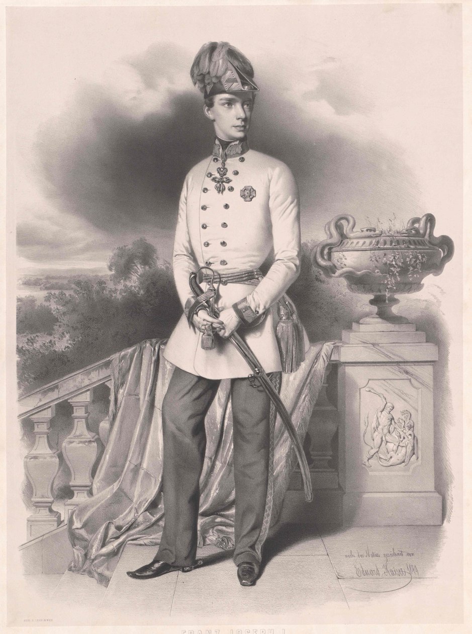 Itävallan keisari Franz Joseph I tekijältä Eduard Kaiser