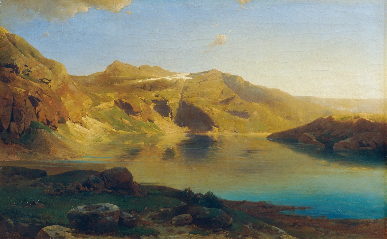 Alpensee tekijältä Eduard Peithner von Lichtenfels