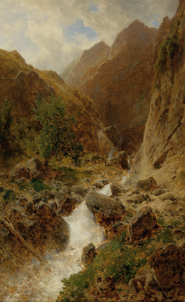 Wildbach tekijältä Eduard Peithner von Lichtenfels