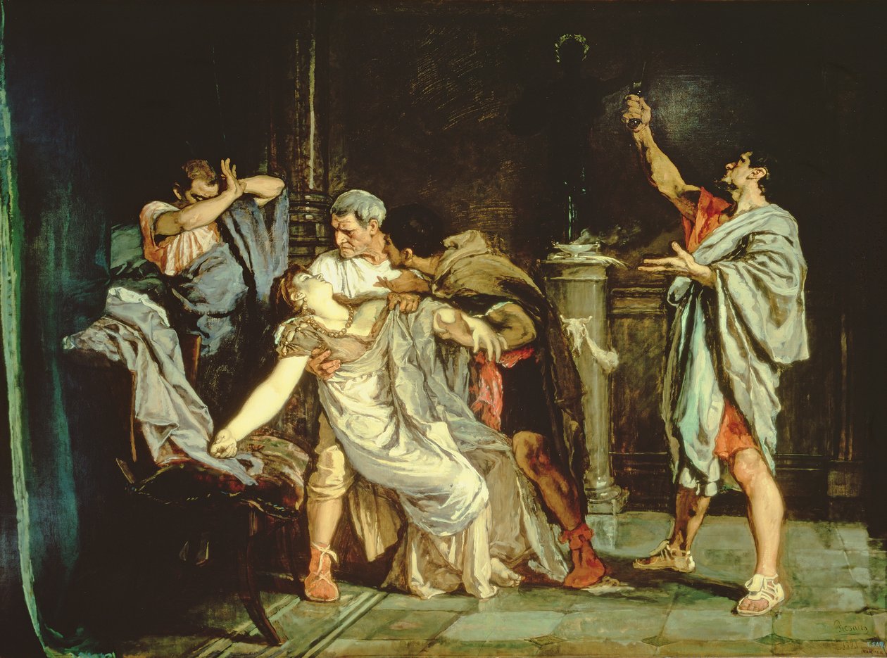 Lucretian kuolema tekijältä Eduardo Rosales