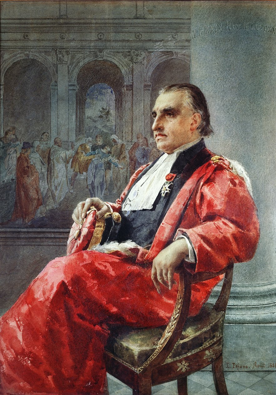 Jean-Martin Charcot (1825-1893) elokuu 1881 tekijältä Eduardo Tofano