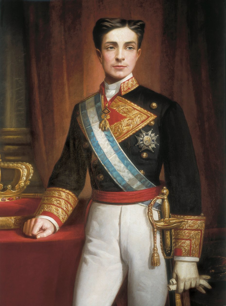 Alfonso XII:n muotokuva (Alfonso XII tekijältä Eduardo Balaca y Canseco