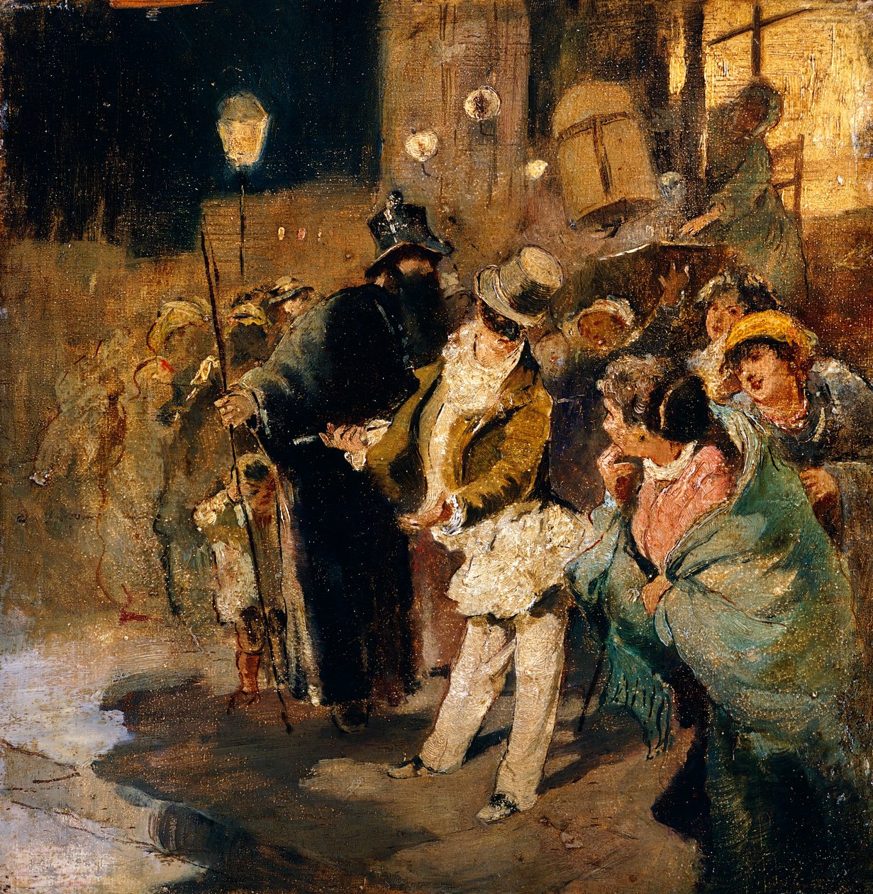 Karnevaali, Dalbono Edward (1841-1915) tekijältä Eduardo Dalbono