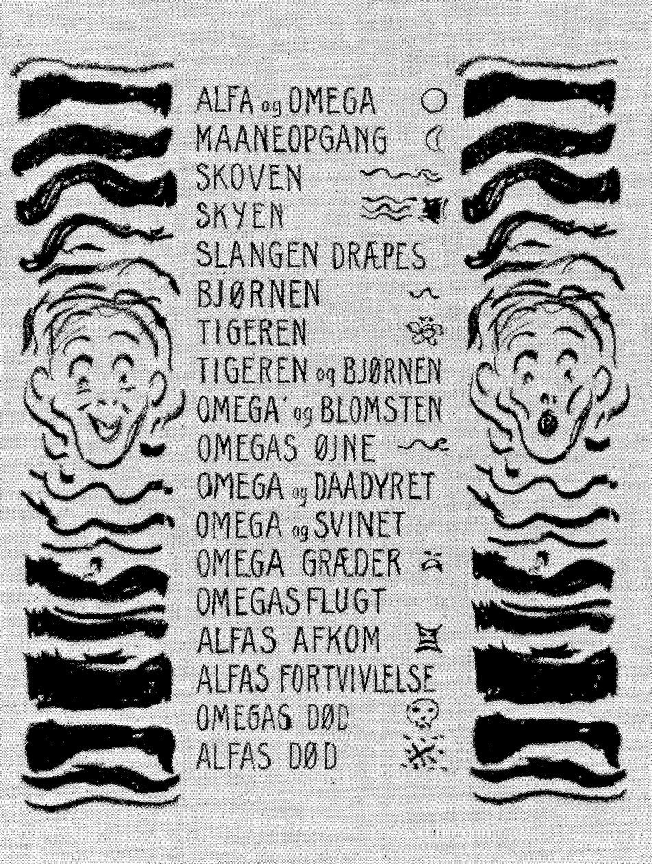 Alfa ja Omega tekijältä Edvard Munch