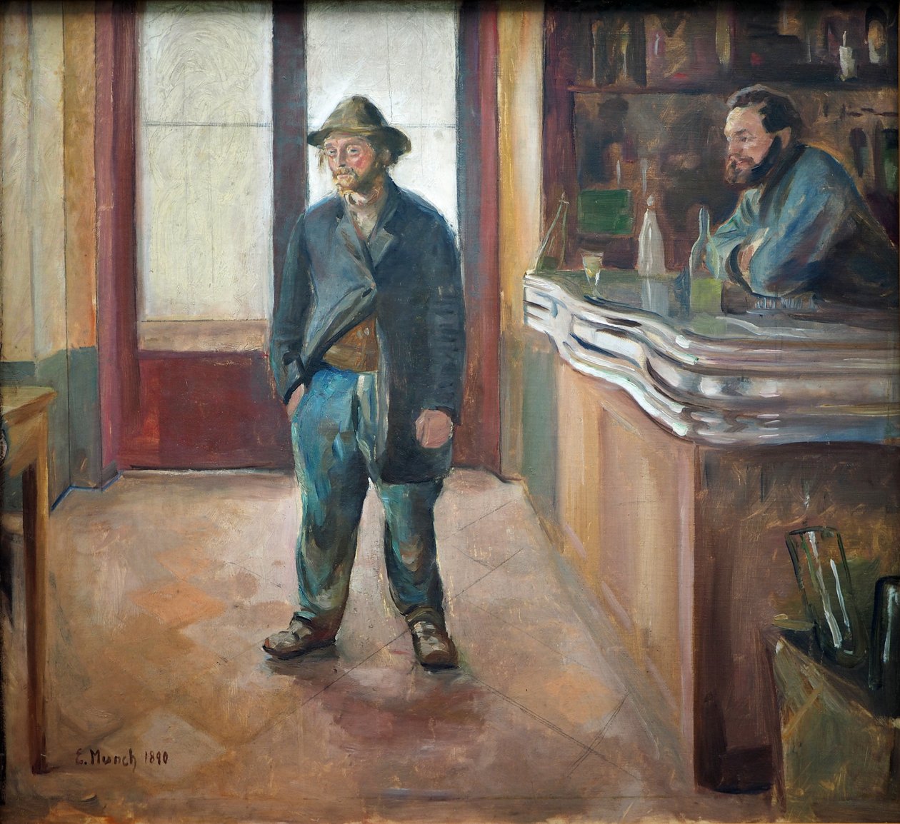 Tavernassa tekijältä Edvard Munch