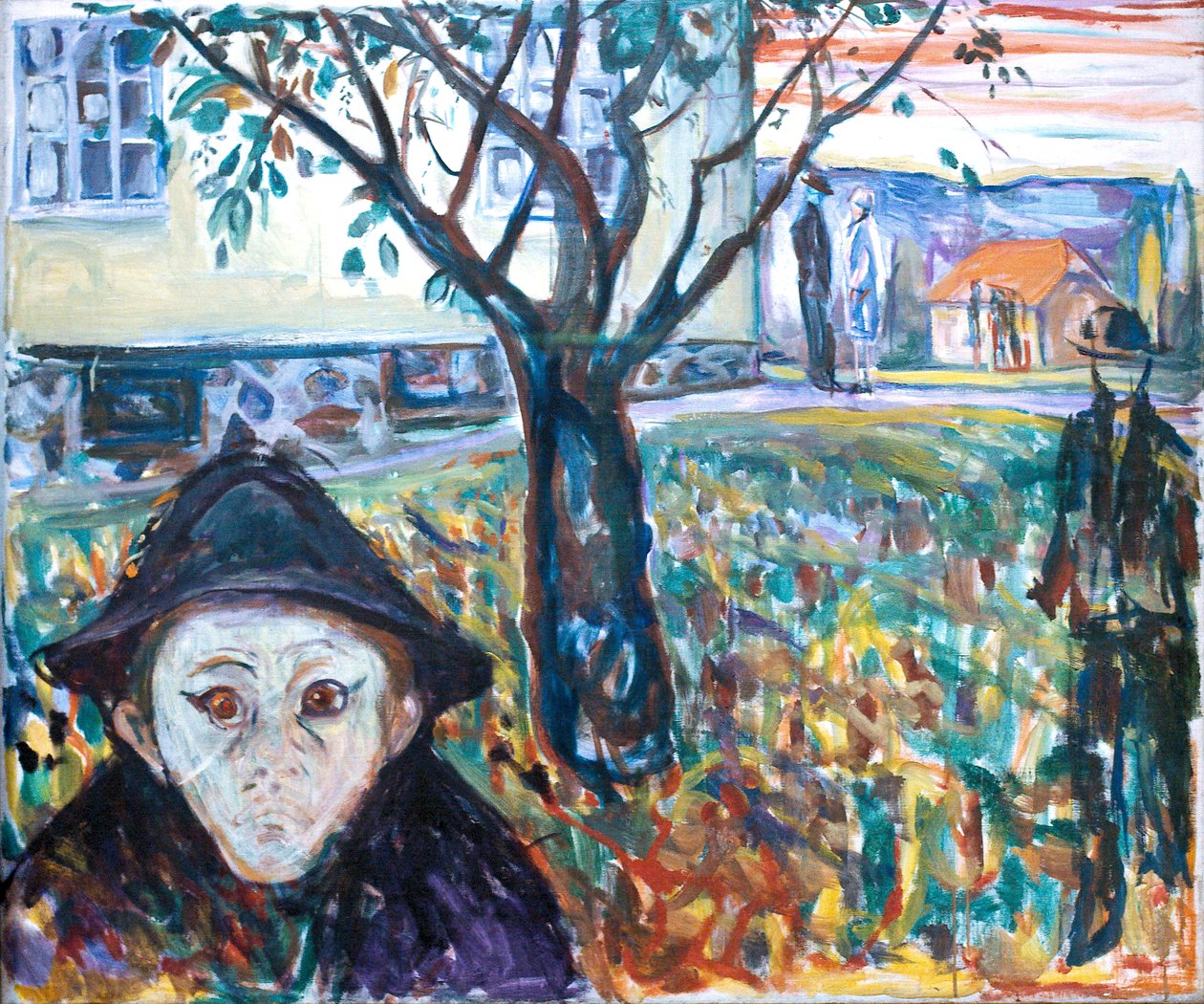 Kateus puutarhassa tekijältä Edvard Munch
