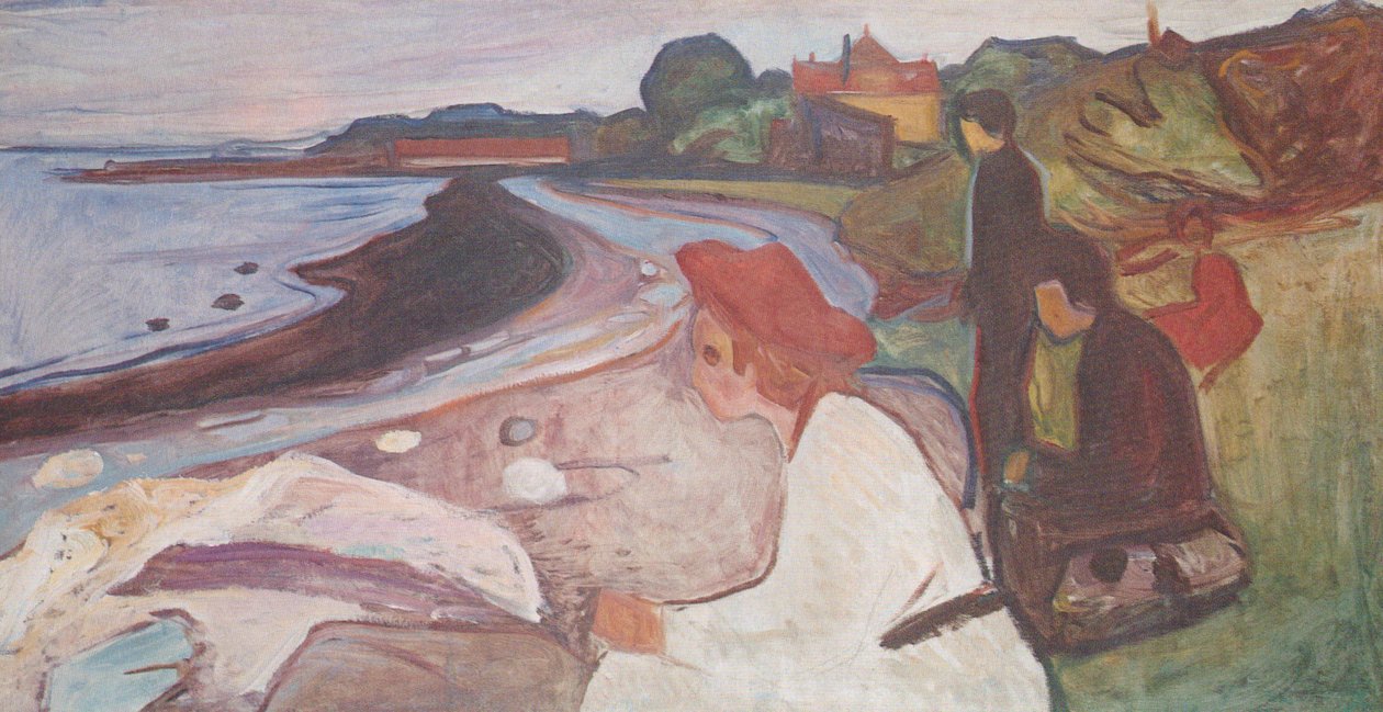 Jugend am Meer tekijältä Edvard Munch