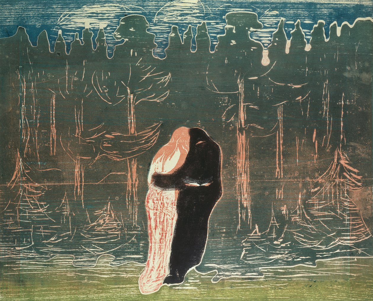 Rakastavaiset tekijältä Edvard Munch