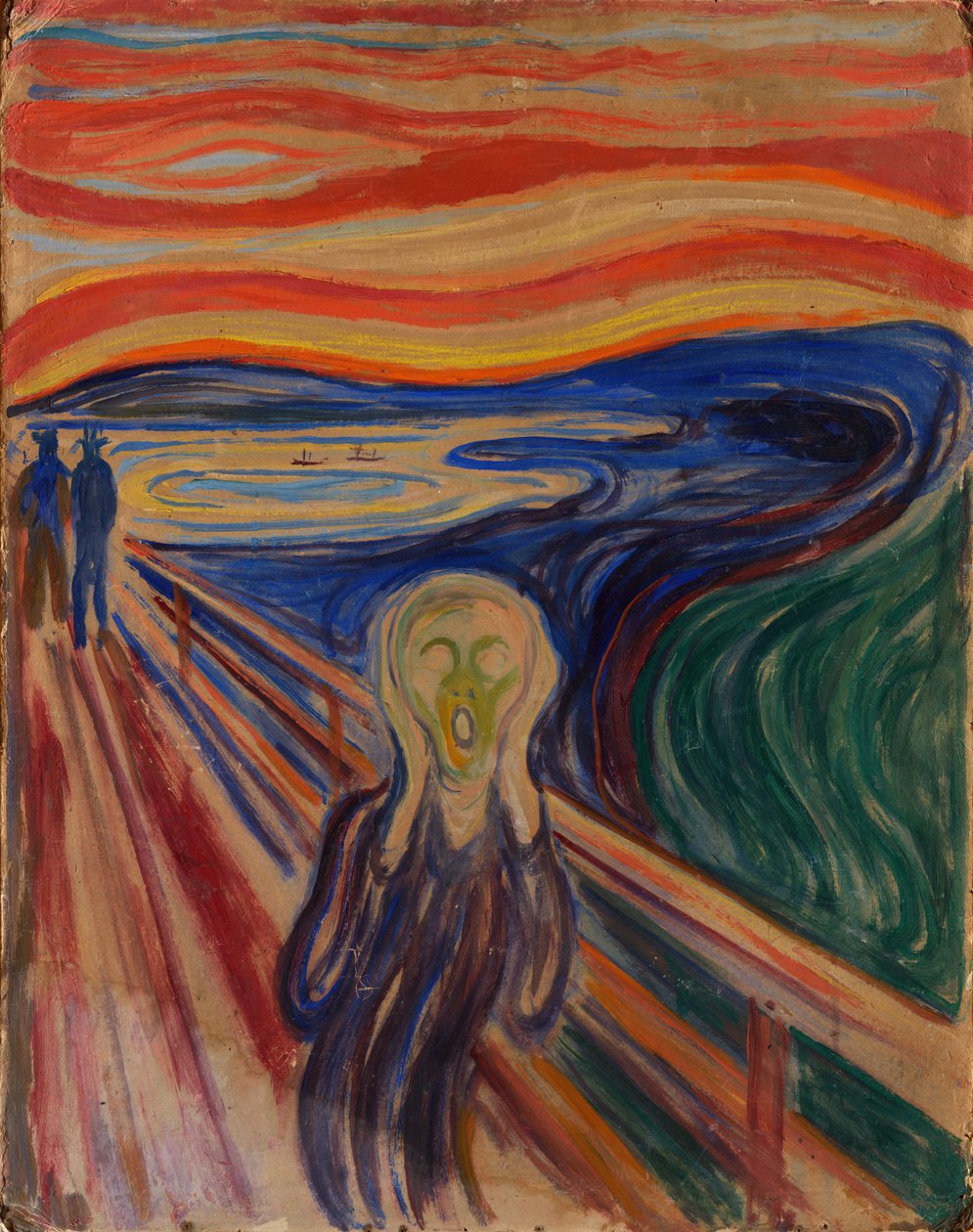 Kirkaisu tekijältä Edvard Munch