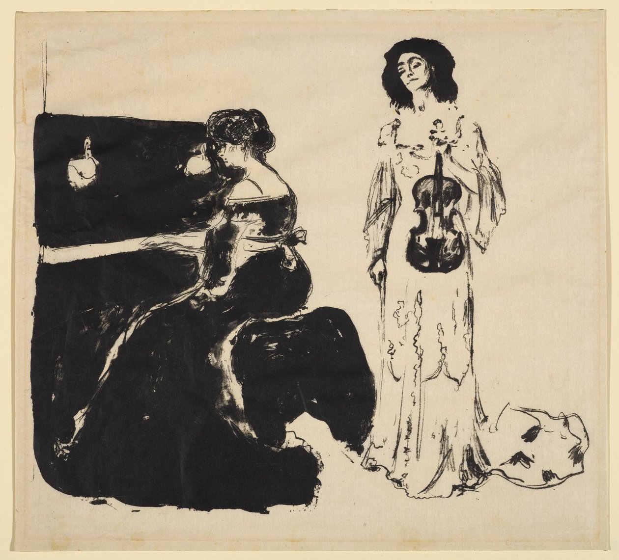 Viulukonsertti tekijältä Edvard Munch