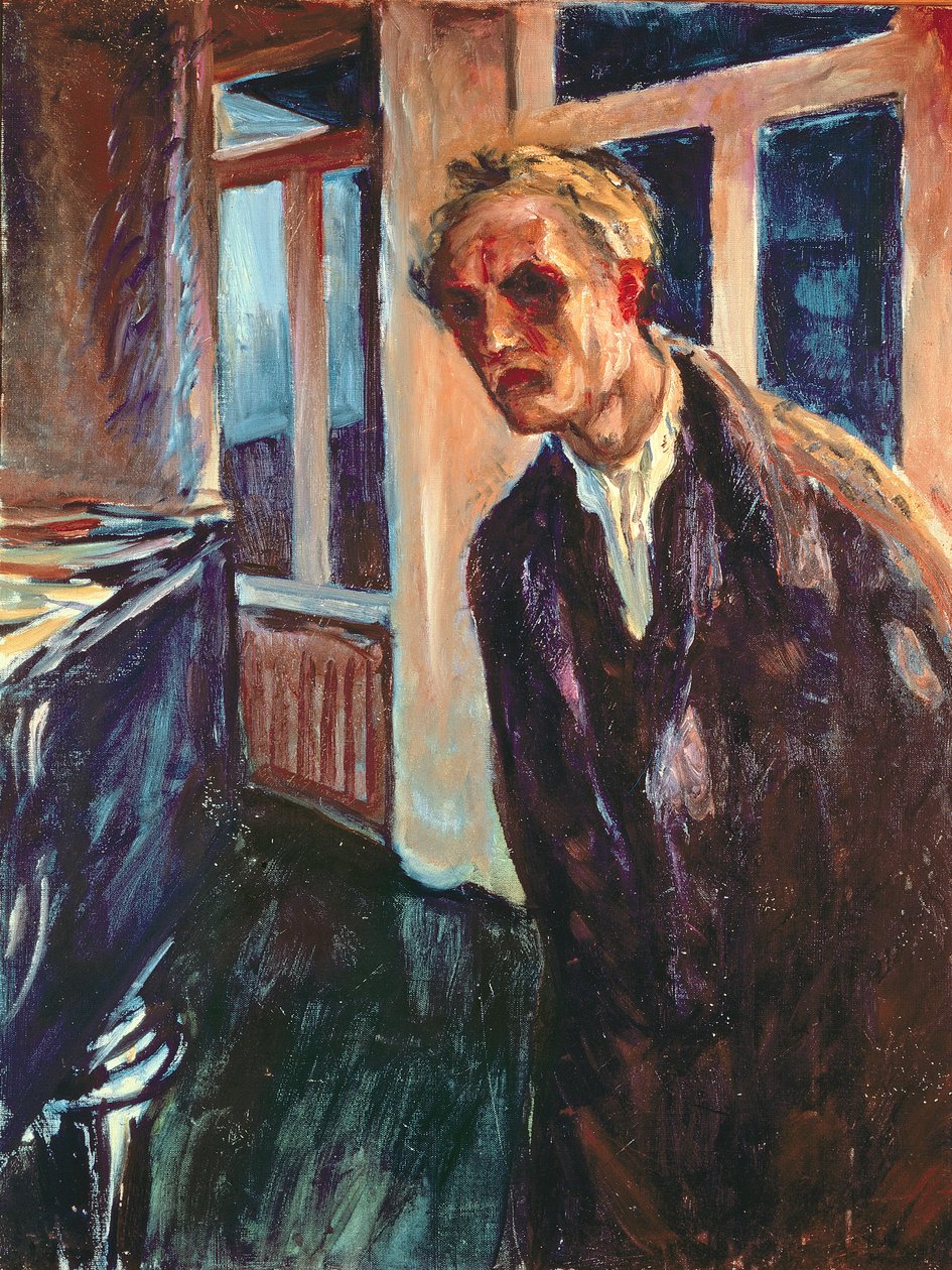 Vaeltaja yöllä: omakuva tekijältä Edvard Munch