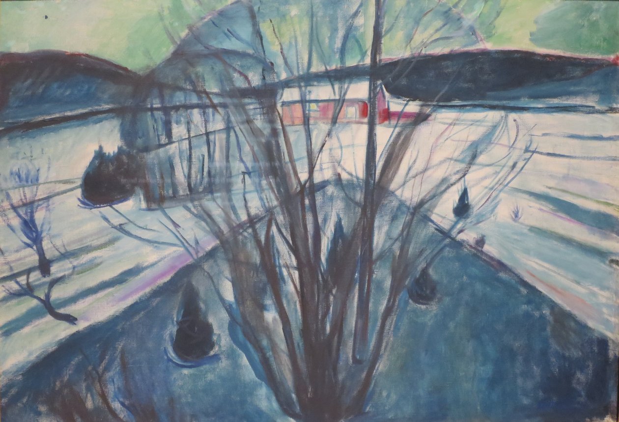 Talviyö, Ekely tekijältä Edvard Munch