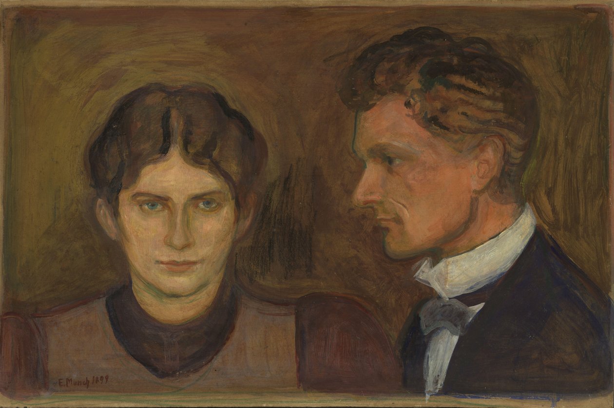 Aase ja Harald Norregaard tekijältä Edvard Munch