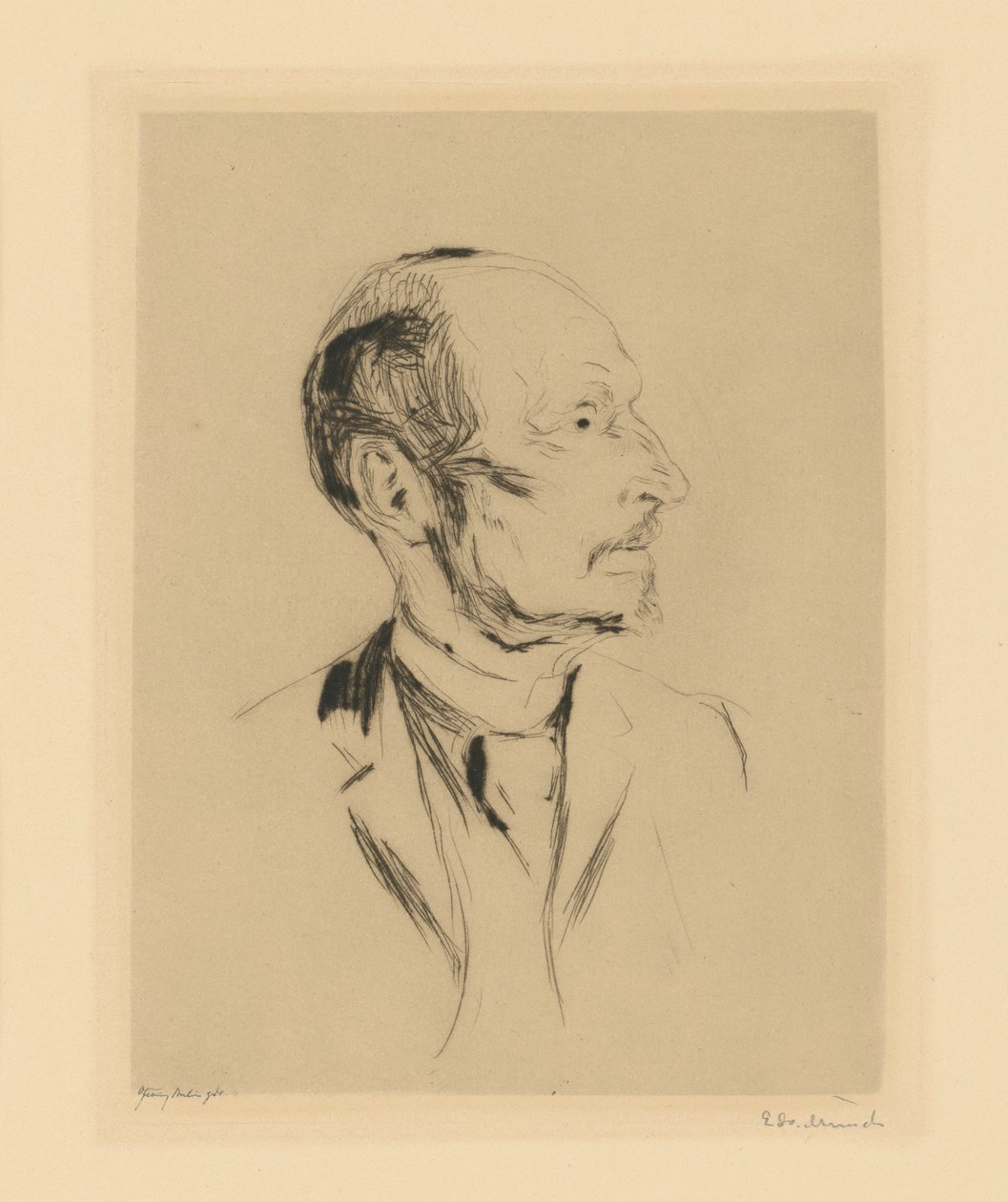 Albert Kollmann tekijältä Edvard Munch